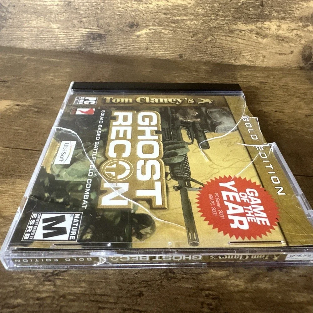 2003 Tom Clancy's Ghost Recon Gold Edition PC CD-ROM Software Ubisoft Tested